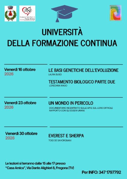 UNIVERSITA' DELLA FORMAZIONE CONTINUA