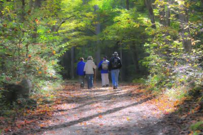 passeggiata escursioni a piedi in compagnia