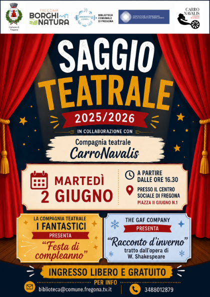 Saggio teatrale 