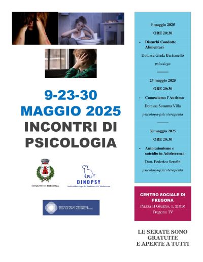 INCONTRI DI PSICOLOGIA