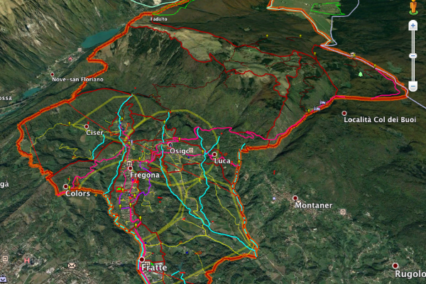 Anteprima su Google Earth Piano Comunale di Protezione Civile Anteprima su Google Earth Piano Comunale di Protezione Civile